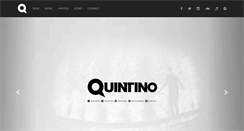 Desktop Screenshot of djquintino.com